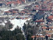 Accommodation around the valley station in Bansko