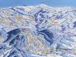 Trail map of the ski resort Černá hora – Janské Lázně