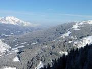 View from Grafenberg to the slopes at Griessenkareck