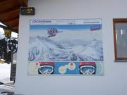 Slope map at Hotel Schwarzhorn