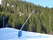 Snowmaking with lances at Voss Resort
