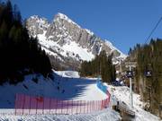 Easy valley run Bellaria to San Martino di Castrozza
