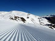 First-class slope grooming in the Peyragudes ski area
