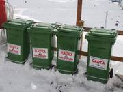 Waste separation is standard