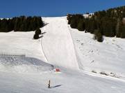 Black slope at the Kombibahn Puflatsch