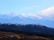 View of the Nevis Range ski area