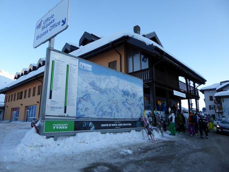 Northwestern Italy: orientation within ski resorts – Orientation Ponte di Legno/Tonale/Presena Glacier/Temù (Pontedilegno-Tonale)