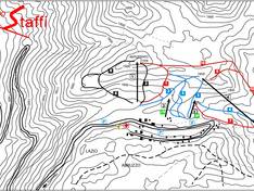 Trail map Campo Staffi