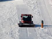 The new piste basher at work