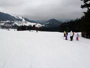 Easy slopes in Záhradiste