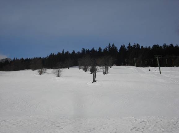 Easy slopes at the Hausörterlift
