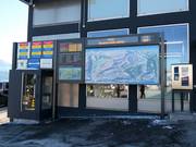 Large information board at Tannenboden