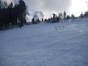 The rail in the Fahlenscheid ski resort