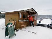 Kiosk at the mountain station