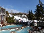 Après-ski in the hot whirlpool