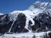 View of the slopes at Plattjen
