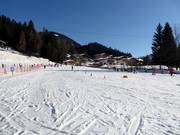 Practice area at the valley station Flying Mozart