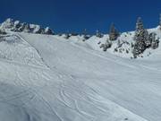 Descent at the Glattjochbahn
