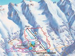 Trail map Springenboden