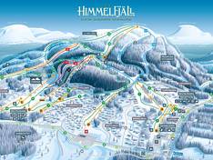 Trail map Idre Himmelfjäll