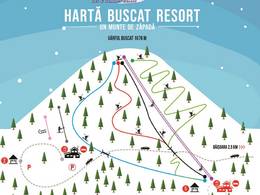 Ski resort Buscat – Staţiunea Muntele Băişorii (Băișoara)