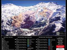 Trail map Nevados de Chillán