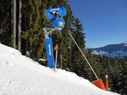 State-of-the-art snow cannon and lance