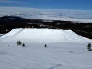 Snow depot at Idre Fjäll