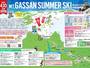 Trail map Gassan – Nishikawa