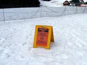 Smoking ban throughout the entire ski area