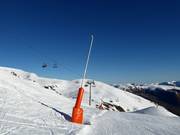 Snow lance in the ski resort of Peyragudes