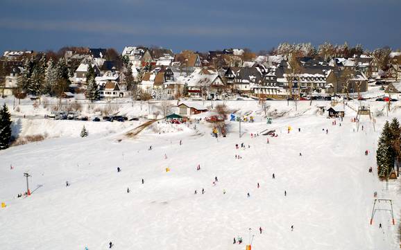 Biggest height difference in the Administrative Region of Arnsberg – ski resort Altastenberg