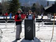 Staff are available at the entrance to answer any questions.