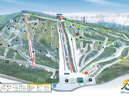 Ski resort Mont-Saint-Mathieu