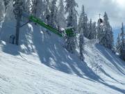 Complete snowmaking in the ski area