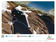 Trail map Cardada/Cimetta – Orselina