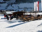 Snack bar Maislau at the valley station