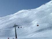 Deep-snow slope at Stätzerhorn