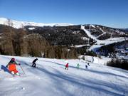 Children's ski course on the Schwarze Kruckenabfahrt slope