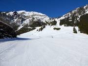 Easy and wide slope at the Obere Karbahn I