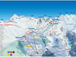 Trail map Belalp – Blatten