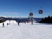 Easy slope 2 at the 10-seater gondola Kreischberg
