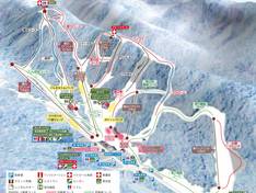 Trail map Hodaigi Resort – Minakami