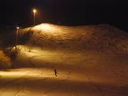 The short but steep starting slope