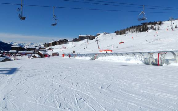 Ski resorts for beginners on the Mont Blanc (Monte Bianco) – Beginners Espace San Bernardo – La Rosière/La Thuile