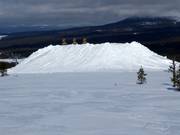 Snow depot at Idre Fjäll