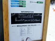 Current information at the lift