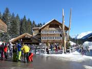 Alpinlodge Auenhütte at the valley station