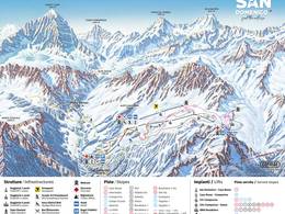 Trail map San Domenico – Alpe Ciamporino