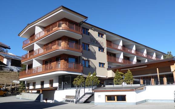 Upper Venosta Valley (Obervinschgau): accommodation offering at the ski resorts – Accommodation offering Watles – Malles Venosta (Mals)